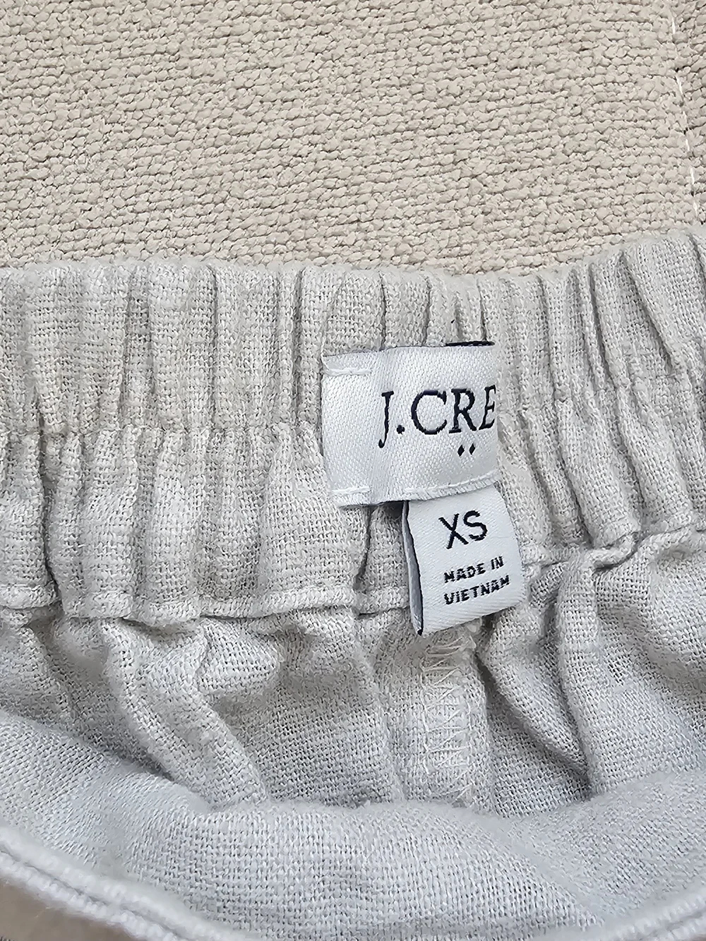 J. Crew Factory Linen Wrap Midi Skirt with Side Tie ~ X-Small